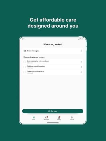 Curai Health ipad screenshot 2