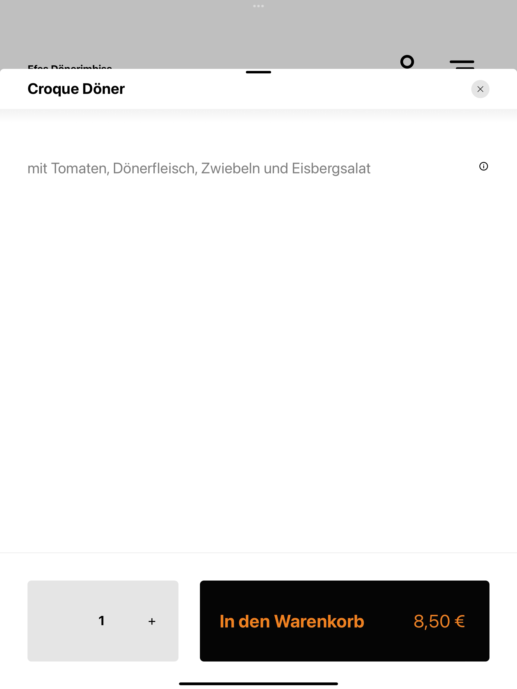 Efes Dönerimbiss screenshot 8