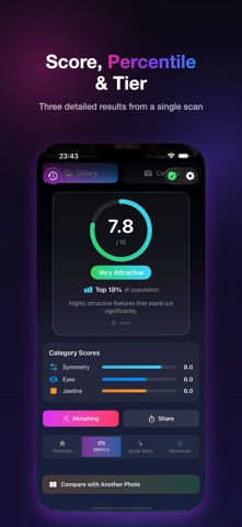 Face Score: Symmetry Analyzer screenshot