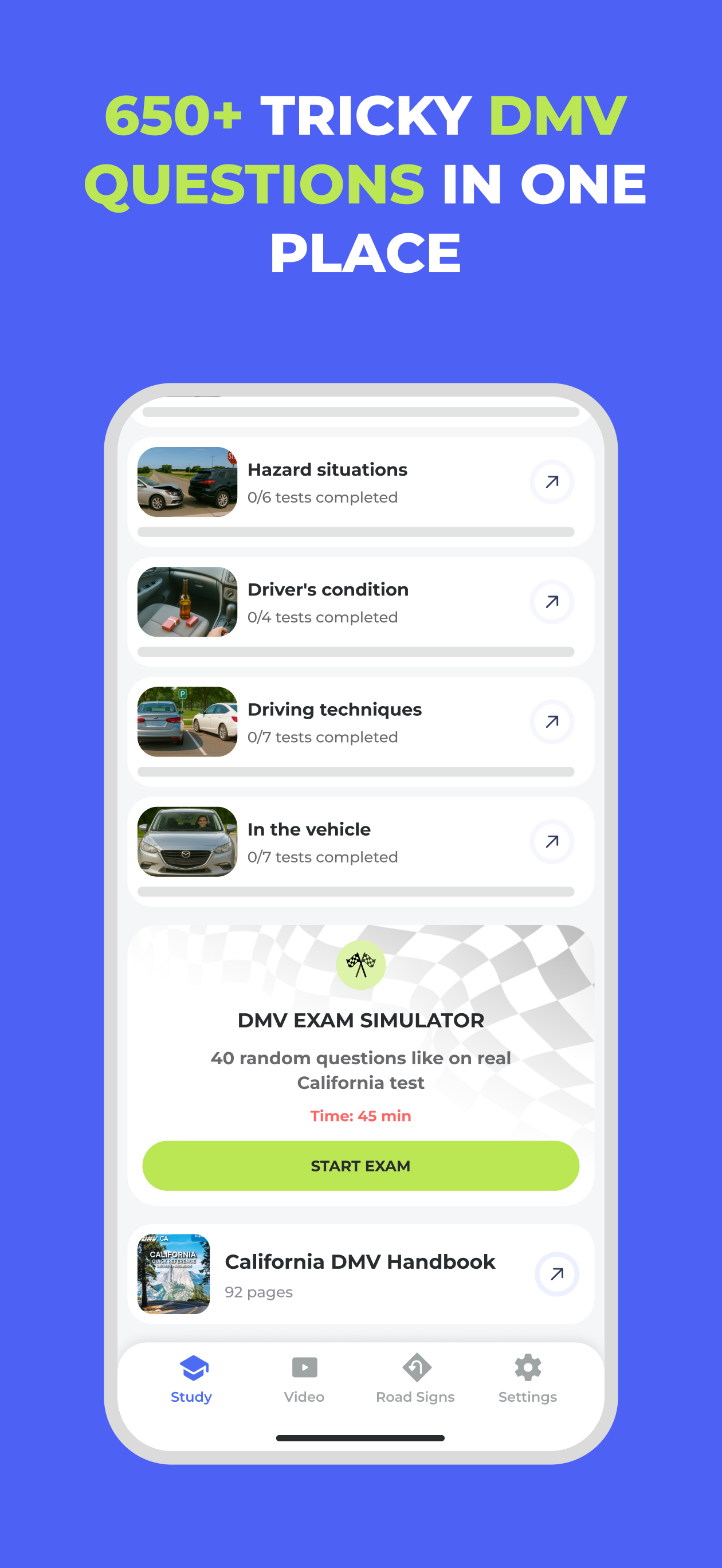 DMV Practice Test 2026 Drivio screenshot 2