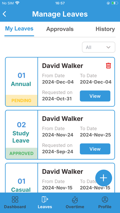 Leave Central: Leave Planner Screenshot