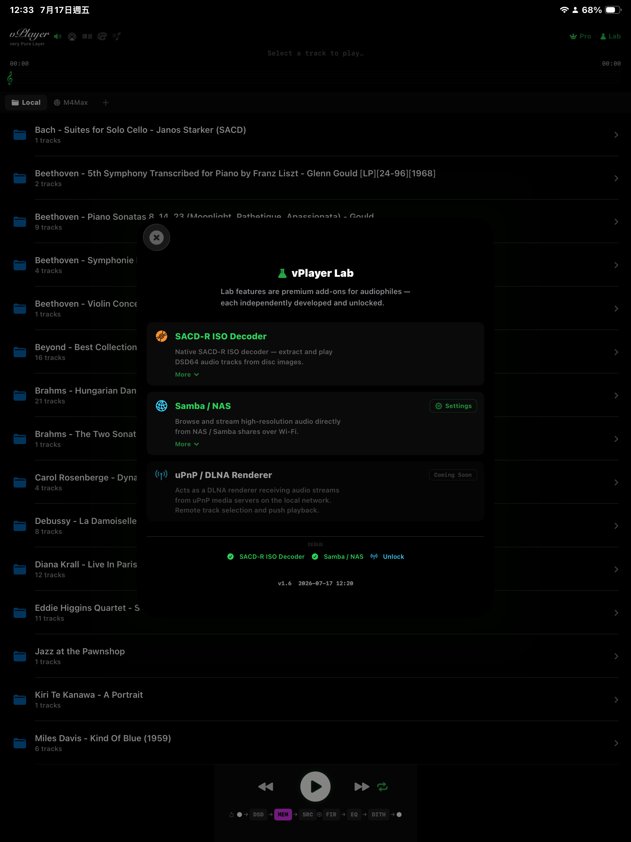 vPlayer HiFi screenshot 11