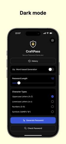 CraftPass: Password Generator Screenshot 7 of 7