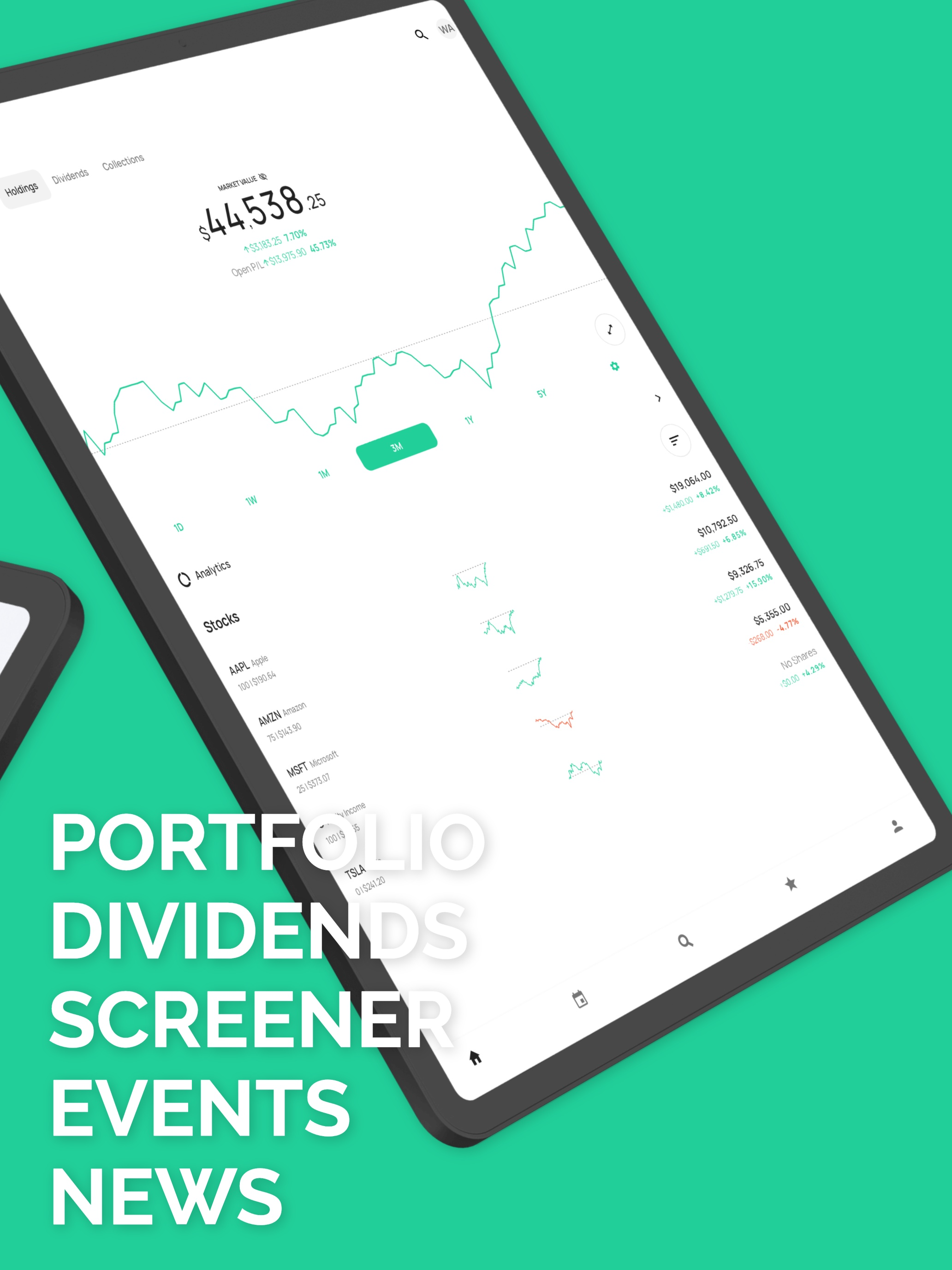 Stock Events Portfolio Tracker