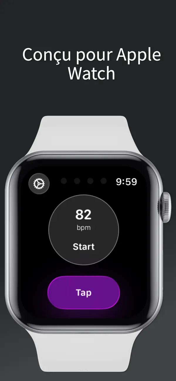 Screenshot #3 pour Haptic Watch Metronome
