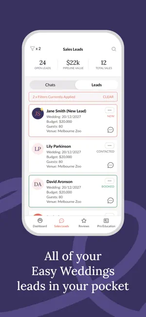 WedXM screenshot 2