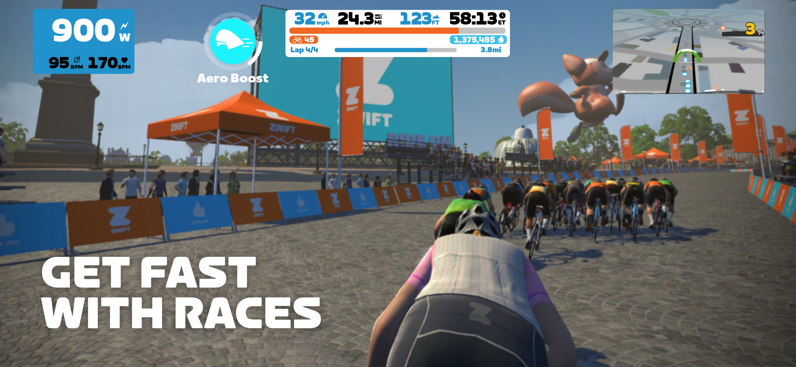 Zwift: Indoor Cycling Fitness