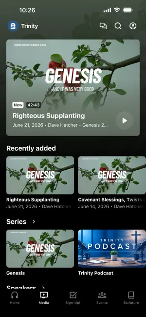 Trinity Church WA screenshot 2