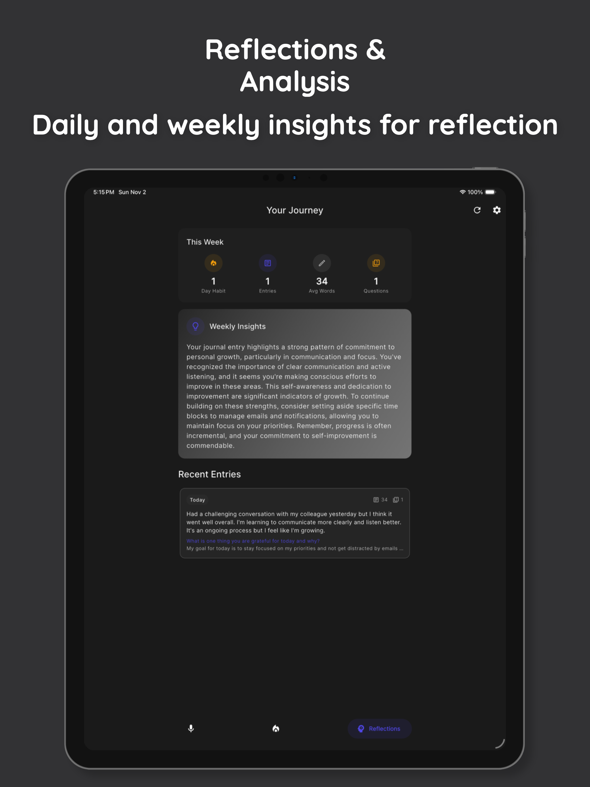WalkTalk - Voice Journaling