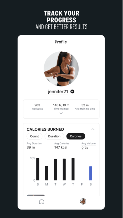 Gymaholic: Fitness & Workouts Screenshot