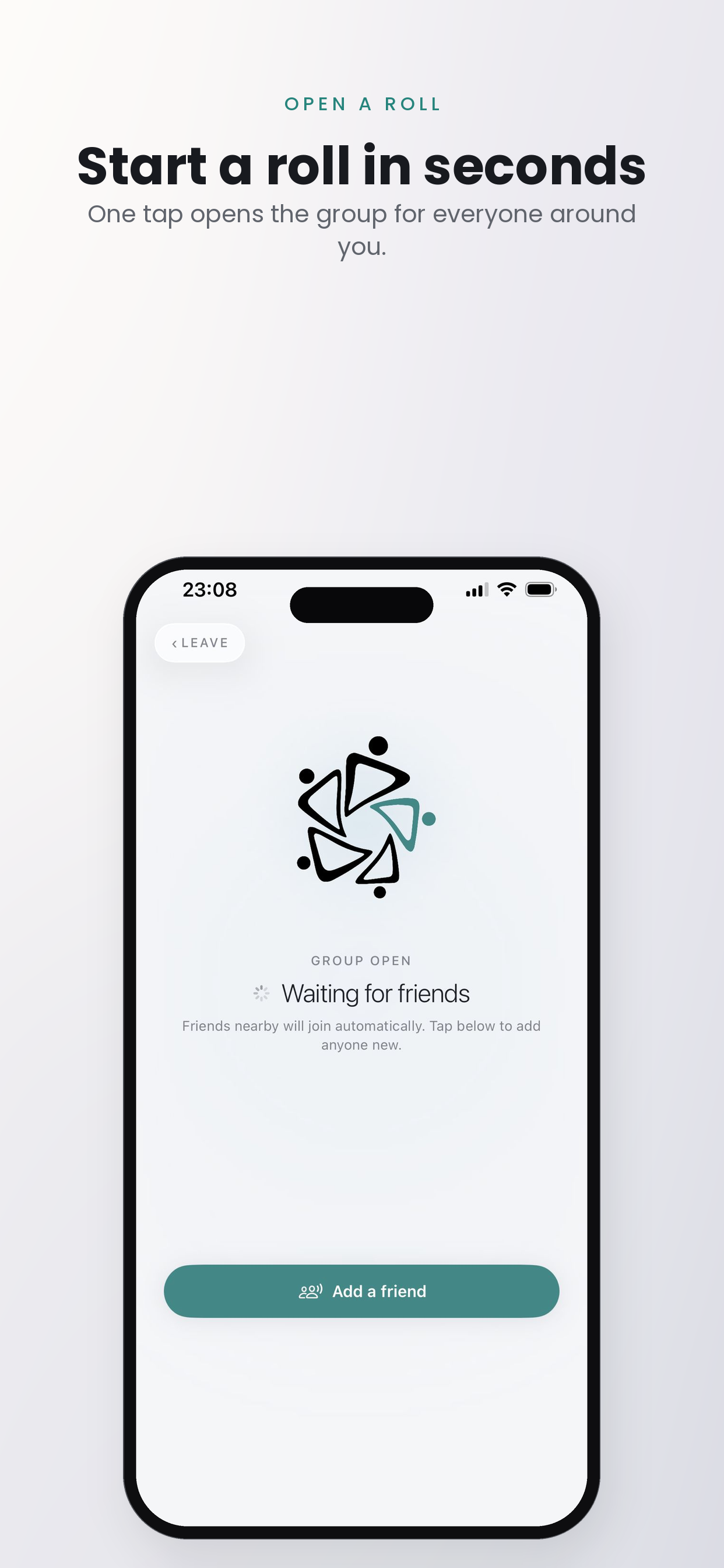 Roll - Group Sharing screenshot 3