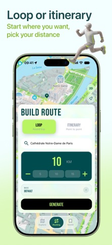 RunninParis - Running Routes screenshot