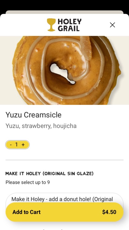 Holey Grail Donuts App screenshot-3