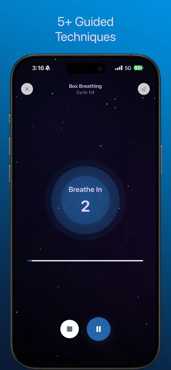 Screenshot #2 pour Breathro - Respiration