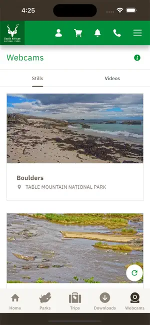 SANParks iPhone screenshot 6