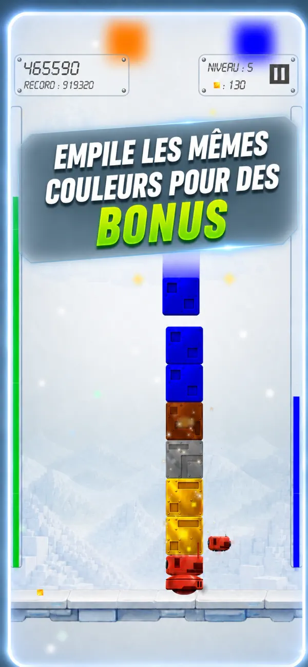 Screenshot #1 pour Cube Stack - SqUARe-X