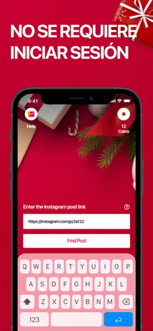 Selector Sorteos de Instagram iPhone screenshot 1