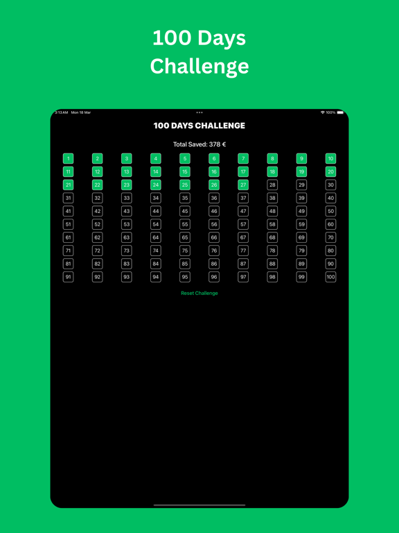 Screenshot #5 pour Money Saving Days Challenge