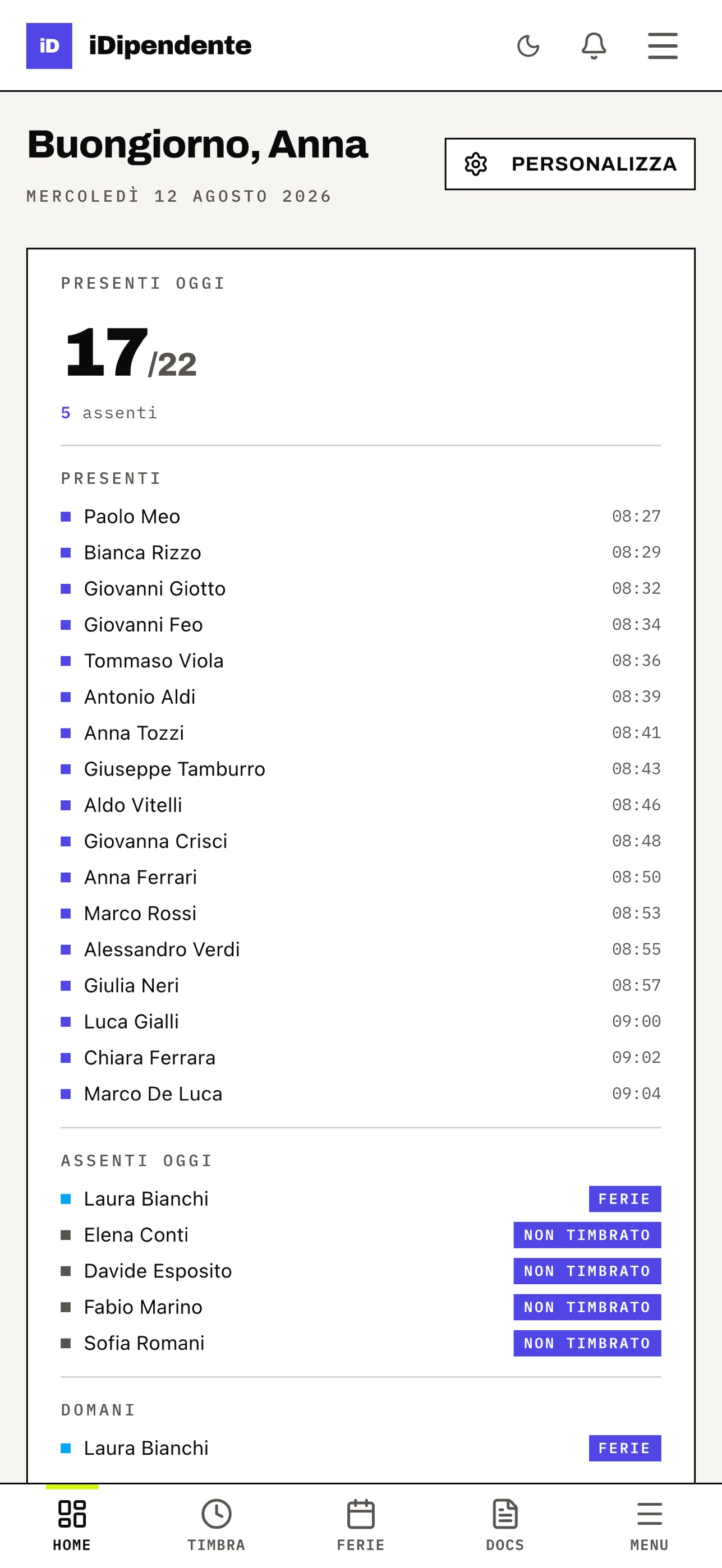 Screenshot 2 of iDipendente