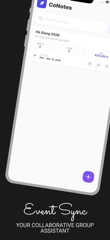 CoNotes: Shared Group Planner screenshot