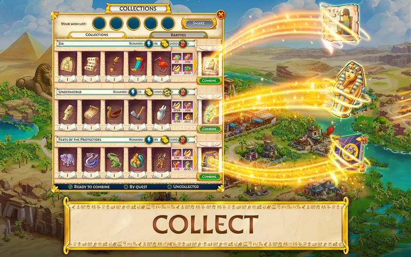 Jewels of Egypt: Match-3-Games Screenshot