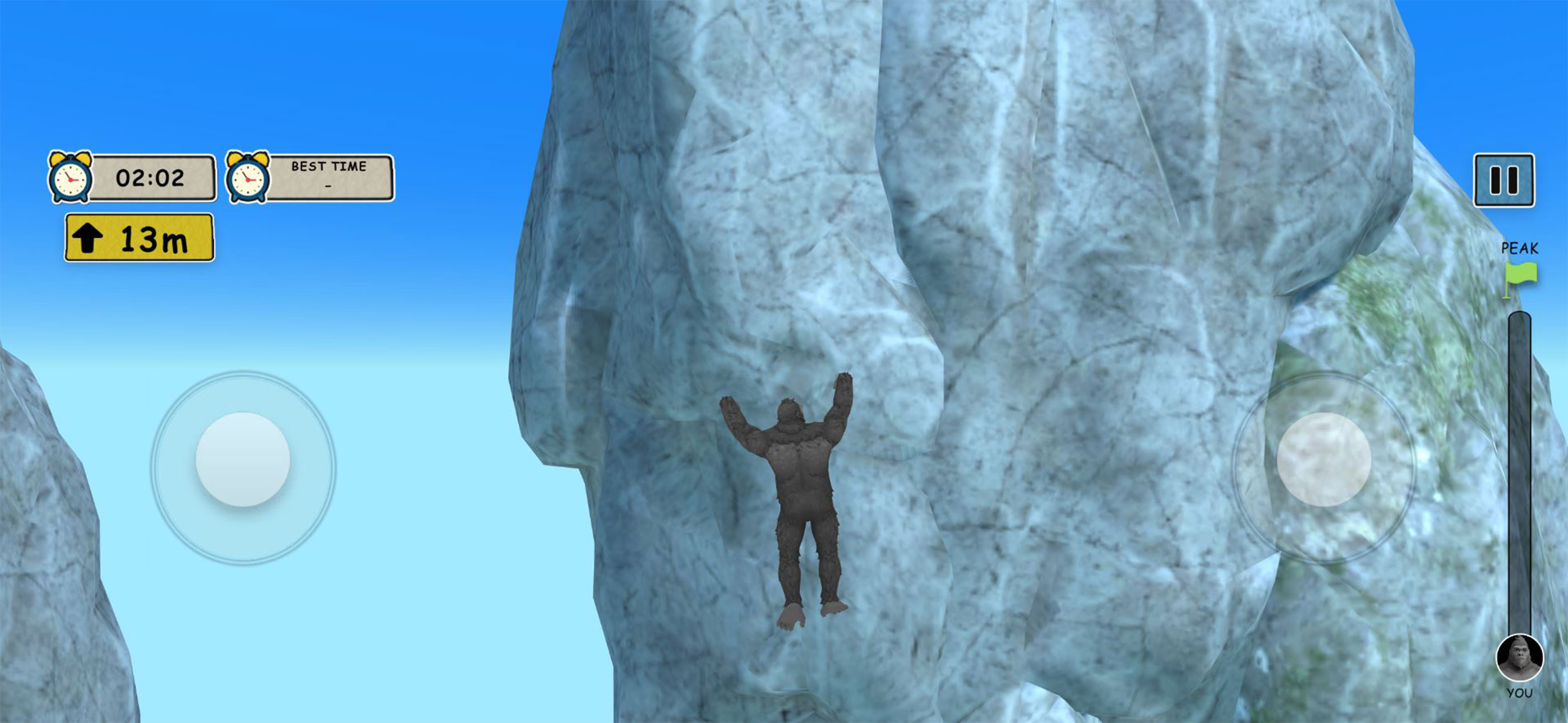 Parkour Escape Flip Up At Peak