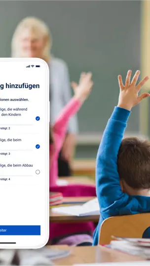 Screenshot von Stay Informed App auf dem iPhone 8