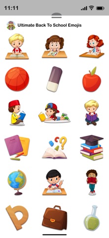 Ultimate Back To School Emojis screenshot