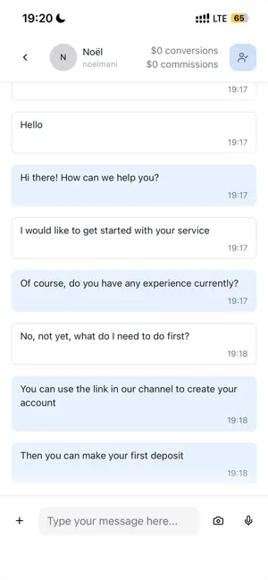 Teletrade CRM screenshot 2