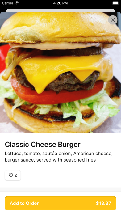 Gyro Flames iPhone screenshot 3 - Food & Drink app