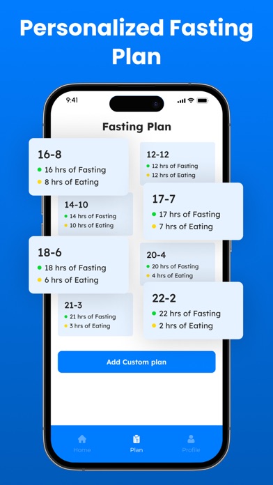 Screenshot #3 pour Intermittent Fasting Tracker ^