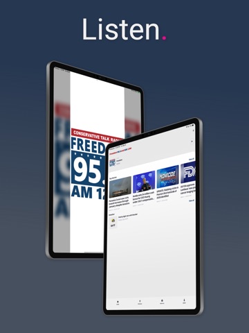 Freedom 95.9 - AM 1290 iPad screenshot