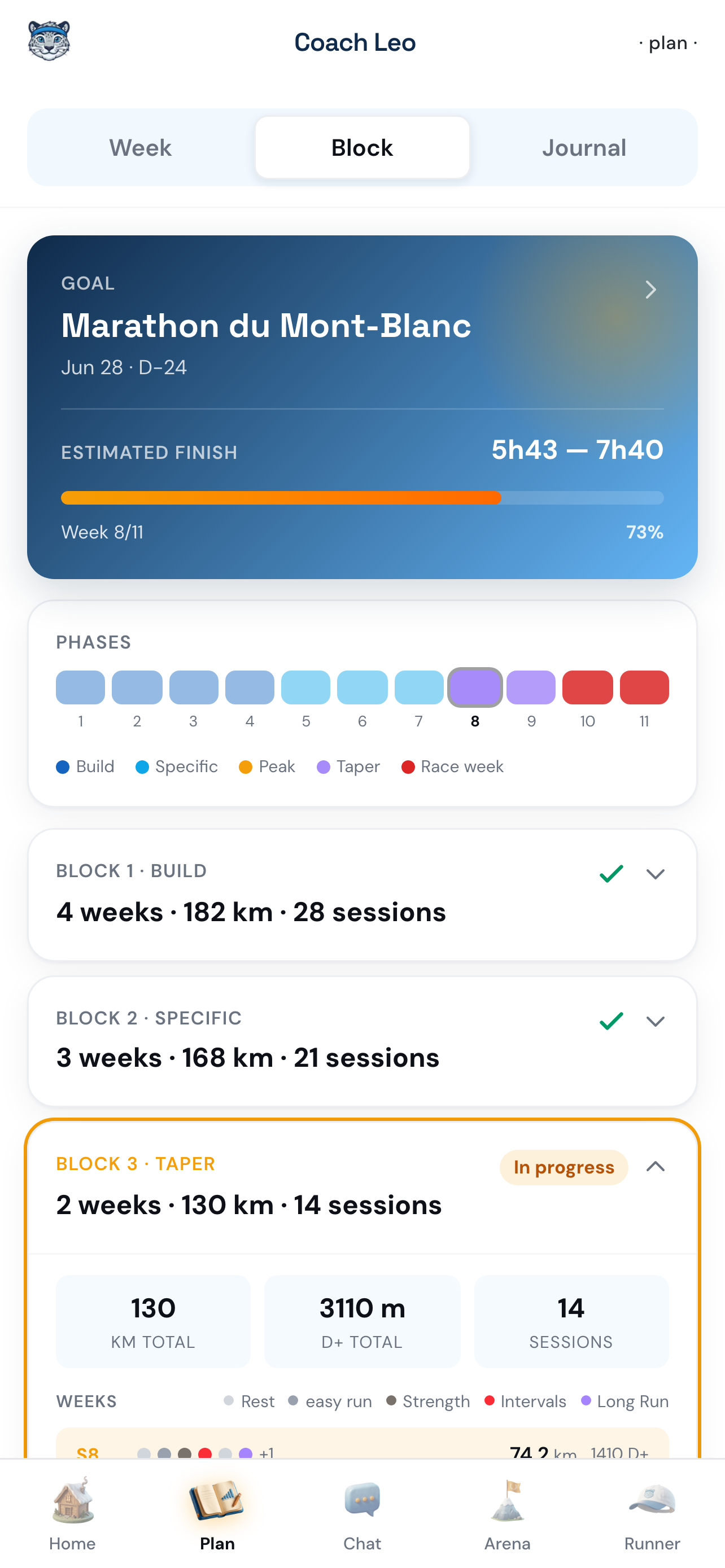 Coach Leo screenshot 3