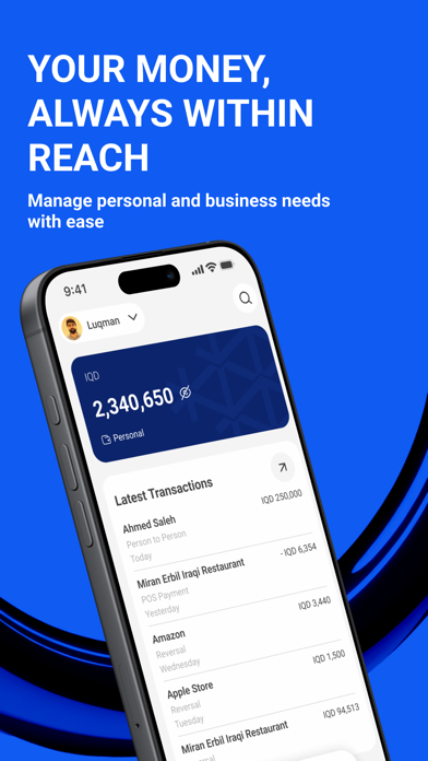IRAQPAY - Digital Payments Screenshot 1 of 5