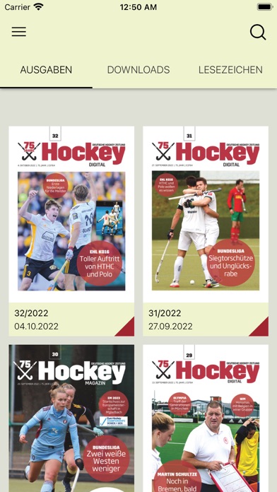 Screenshot #1 pour Hockey Zeitung