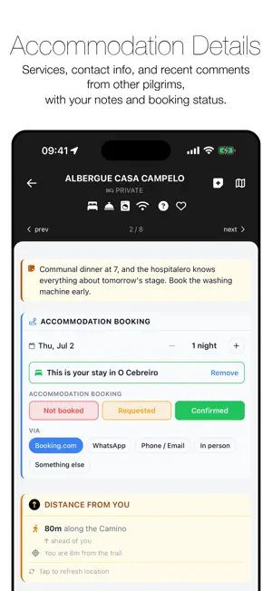 Wise Pilgrim Camino Francés screenshot 4