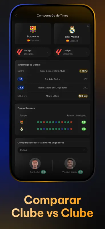 Uniscore - Placar Ao Vivo screenshot 6 of 8