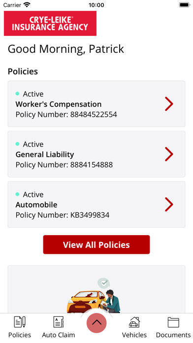 Crye-Leike Insurance Online Screenshot