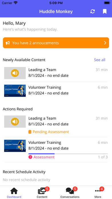 Huddle Monkey Screenshot