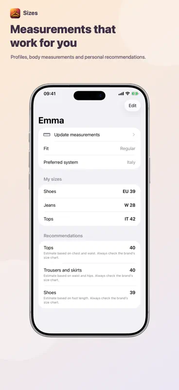Size converter screenshot 5 of 6