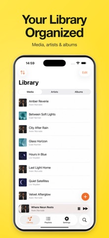 Music Player: MP3 & Video iPhone screenshot 2