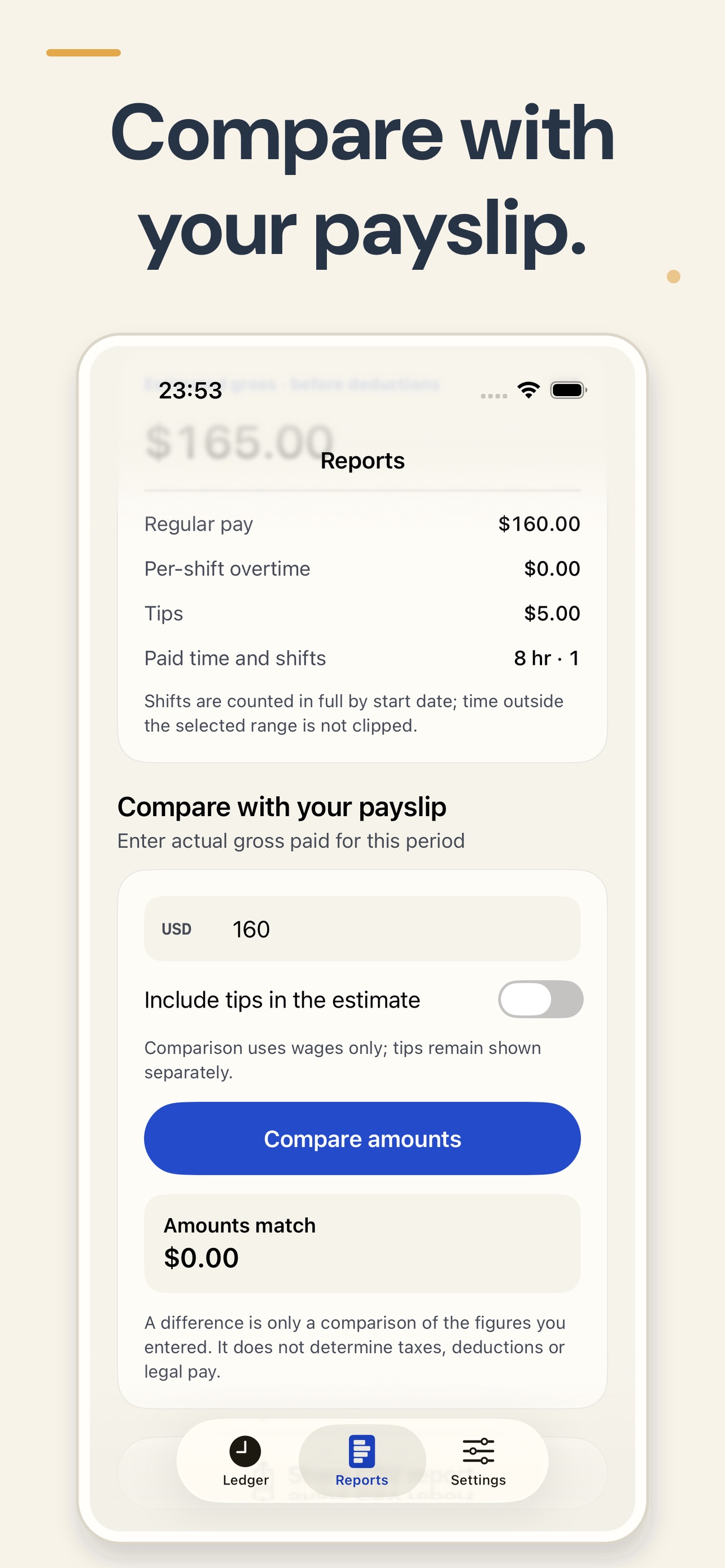 Screenshot 4 of Hours Tracker: Work Pay
