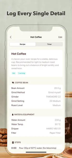 DripRecipe screenshot 2