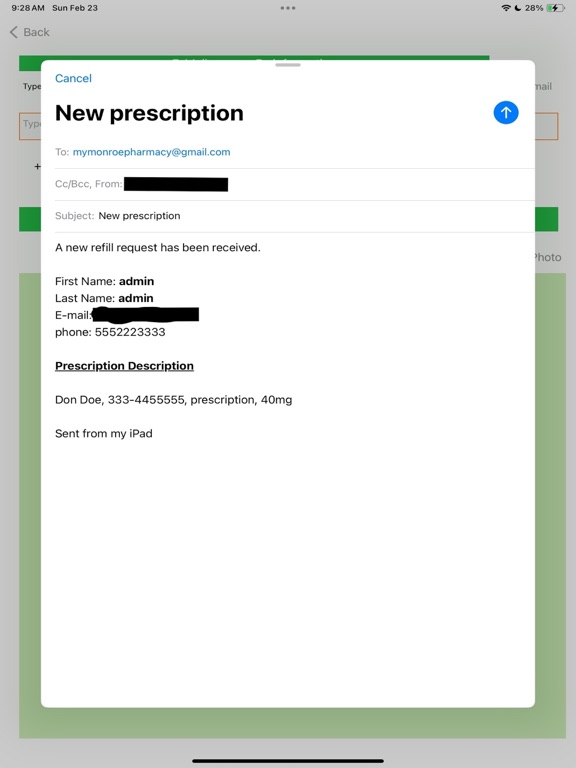 Monroe Pharmacy by Mydesh Inc iPad screenshot 7 - Medical app