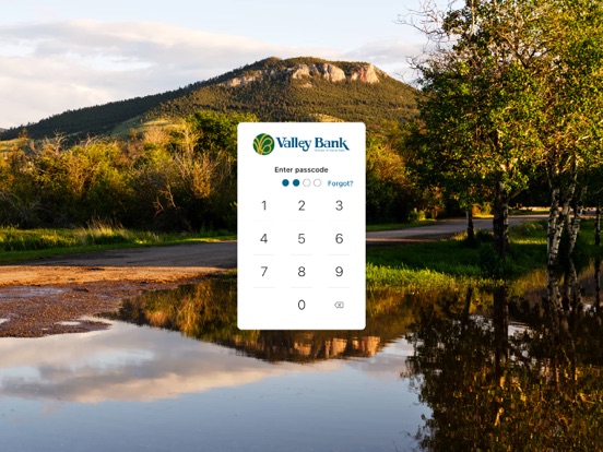 Valley Bank iPad screenshot 2 - Finance app