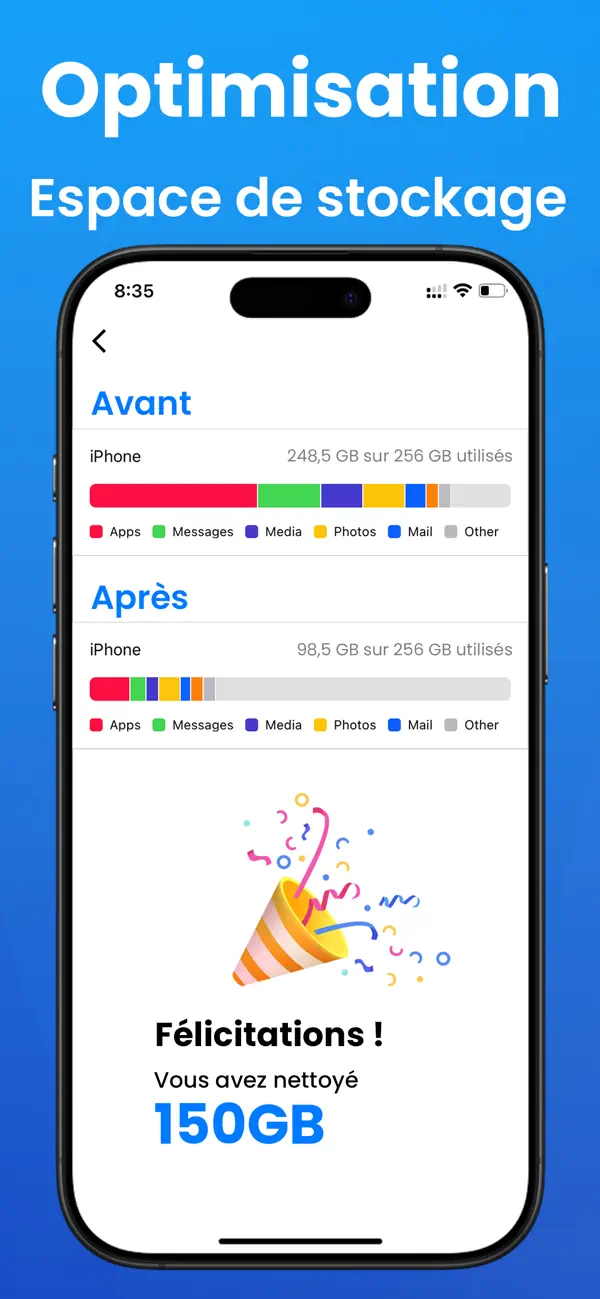 Screenshot #3 pour AI Cleaner: Libérer Stockage