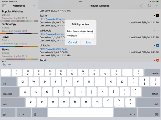 App screenshot