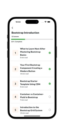 Learn Bootstrap 5 Tutorials Screenshot 3 of 7