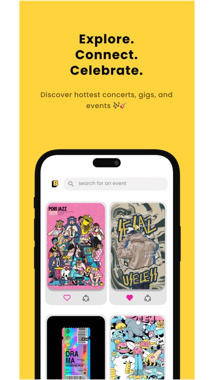 Buzzing - find gigs and events