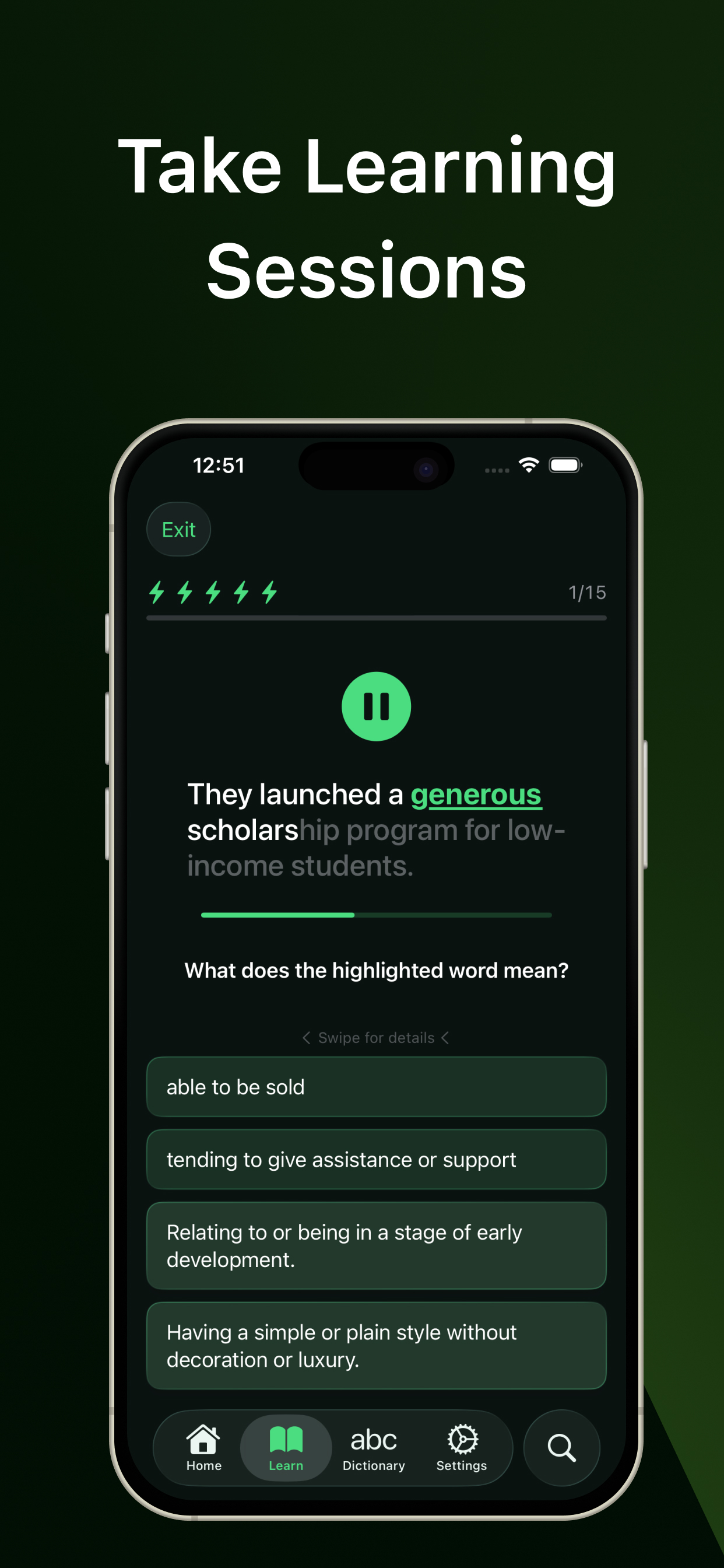 Vokab - Build Your Vocabulary